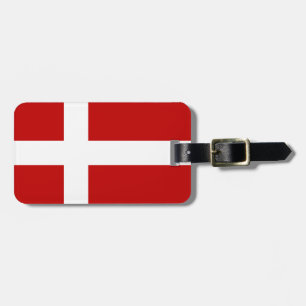 Dannebrog Dänische Flagge Gepäckanhänger