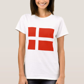 Dannebrog Die Offizielle Flagge Dänemarks T-Shirt