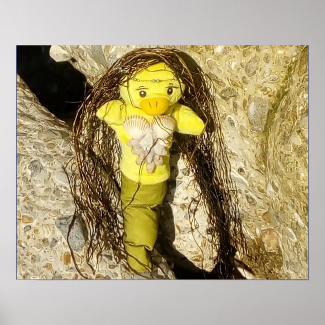 Danni das Meerjungfrau-Poster Poster (Vorne)