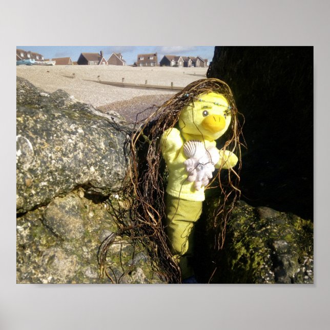 Danni das Meerjungfrau-Poster Poster (Vorne)