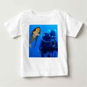 Danni der Mermaid Baby T - Shirt