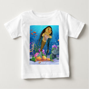 Danni die Meerjungfrau Baby T-shirt