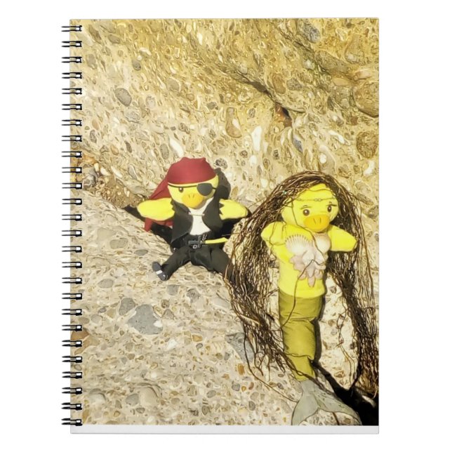 Danni die Meerjungfrau Notizbuch Notizblock (Vorderseite)