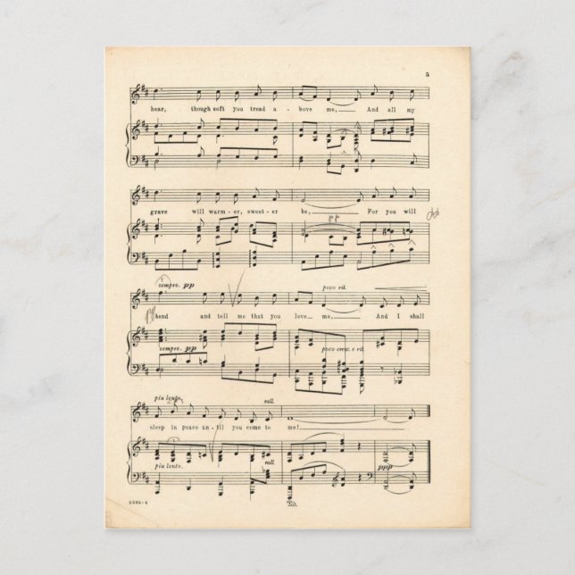 Danny Boy 4 Postkarte (Vorderseite)