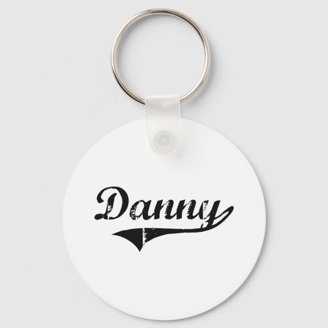 Danny Classic Style Name Schlüsselanhänger (Vorderseite)