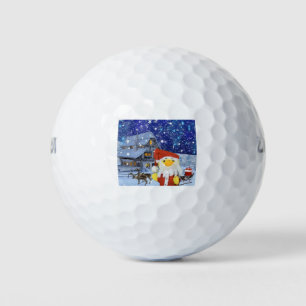Danny Duck besucht Santa Golfball