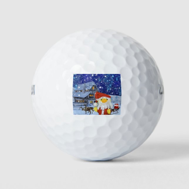Danny Duck besucht Santa Golfball (Vorderseite)