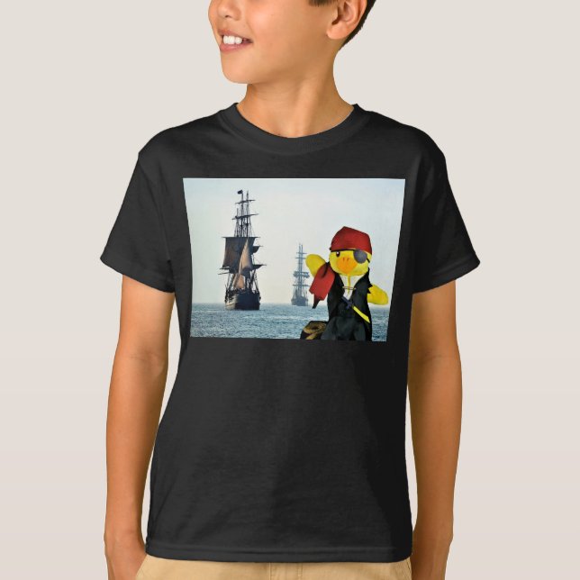 Danny Duck, der Pirate-T - Shirt (Vorderseite)