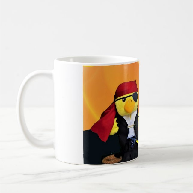 Danny Duck, die Pirate Coffee Tasse (Links)