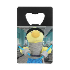 Danny Duck im Gym Geldbeutel Flaschenöffner