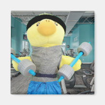 Danny Duck in the Gym