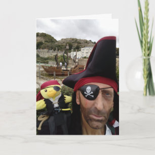 Danny Duck la carte d'anniversaire du pirate