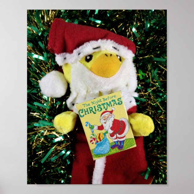 Danny Duck Santa Poster (Vorne)