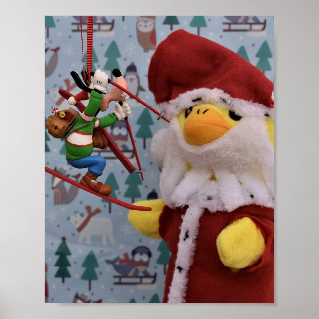 Danny Duck Santa Poster (Vorne)