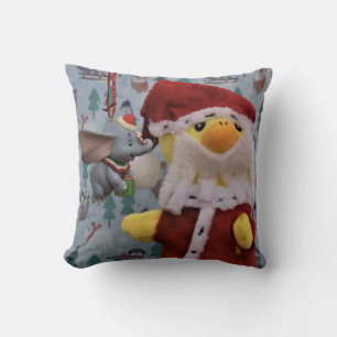 Danny Duck Santa Weihnachts-Wurfkissen Kissen