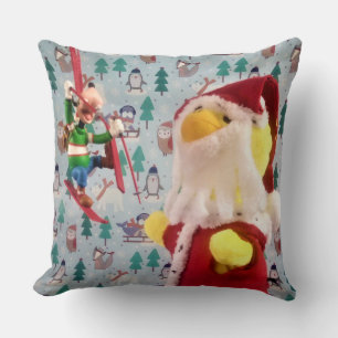 Danny Duck Santa Weihnachts-Wurfkissen Kissen