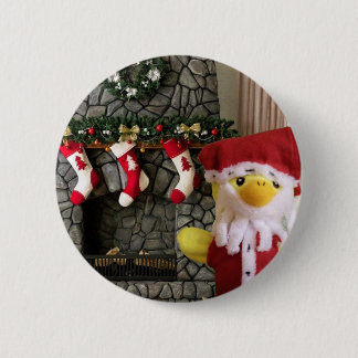 Danny Duck Santa - Weihnachtsabenteuer Button