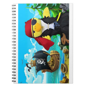 Danny Duck the Pirate Notebook Notizblock