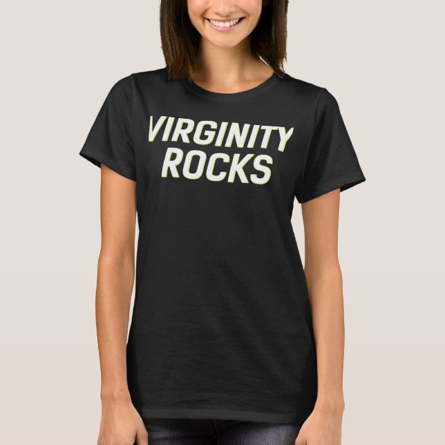Danny Duncan Merch Virginity Rocks Virginity Rocks T-Shirt (Vorderseite)