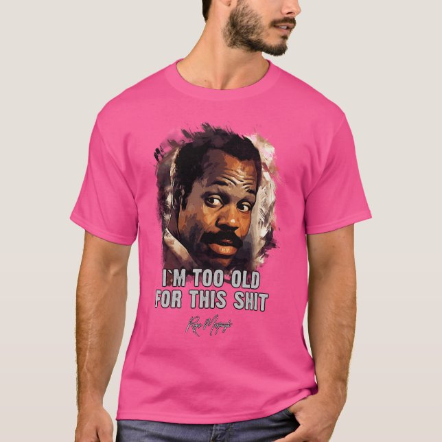 Danny Glover As Roger Murtaugh T-Shirt (Vorderseite)