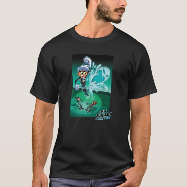 Danny Phantom Group Shot Poster Punch T-Shirt (Vorderseite)