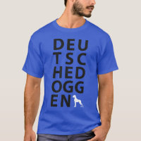 Danois Allemand T-Shirt