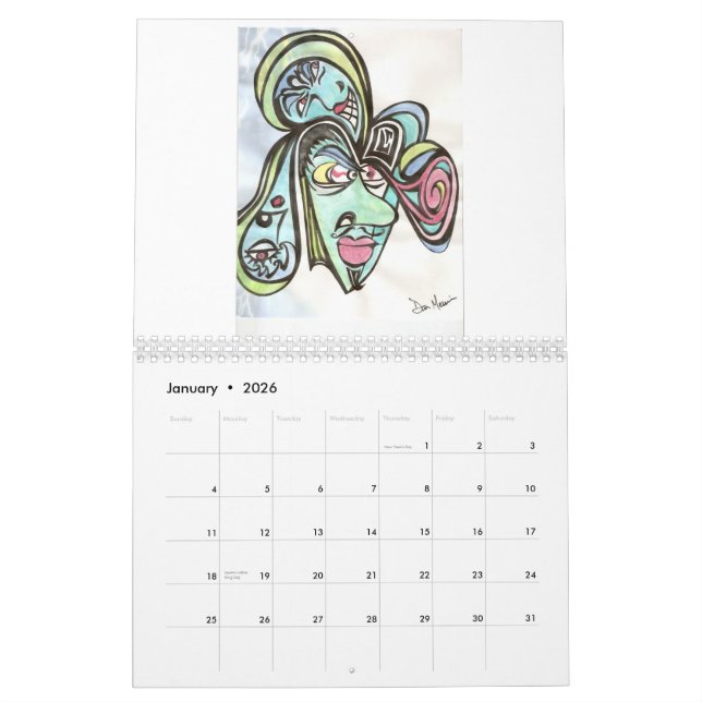 dan's_art/etc. _calendar kalender (Jan 2026)