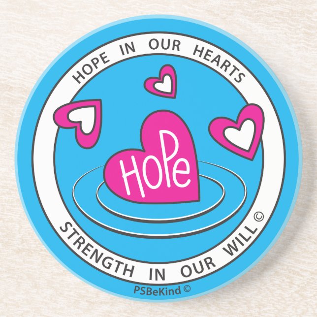 Dans Ce Dessous de verre Profond Reflection_Round (Devant)