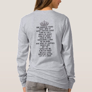 Dans cent ans — T-shirt