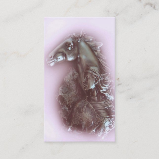 Dans la brume de l'imaginaire - cartes de visite (Devant)