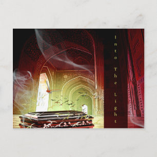 Dans la lumière - Carte postale