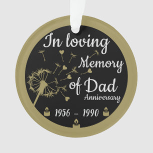 Dans l'amour Mémoire de mort Anniversaire papa