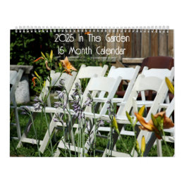Dans Le Jardin Calendrier Fleur 15 Mois