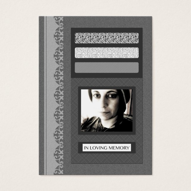 dans les annonces de service funéraire de mémoire  (Devant)