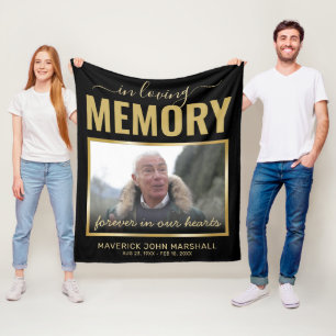 Dans Love Mémorial Photo Couverture en polaire