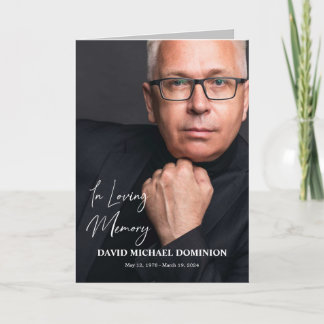 Dans Love Memory Full Photo Memorial Programme