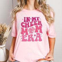 Dans Mes T-shirts Cheer Maman Era, Maman Chemise D