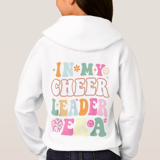 Dans Mon ère de Pom-pom girl enfants rétro sweat - (Dos)