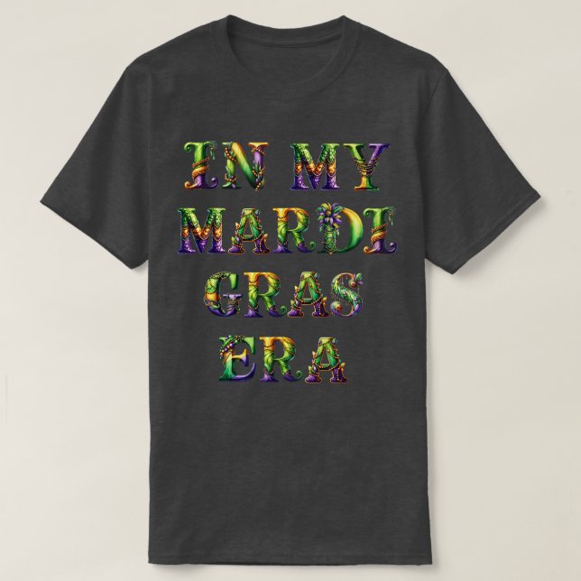 Dans mon Festival de l'ère Mardi gras Tee TShirt (Design devant)