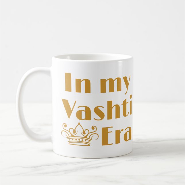 Dans Mon Vashti Era Purim Mug (Gauche)
