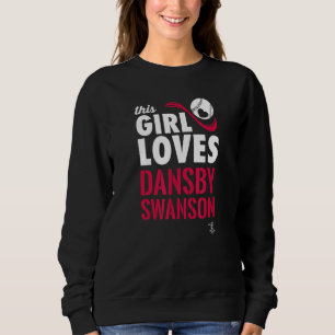 Dansby Swanson This Girl Lieben Gameday Sweatshirt