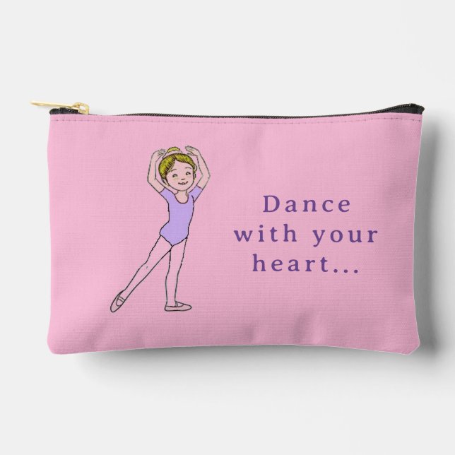 Danse Avec Votre Pochette Accessoire Coeur - balle (Recto)