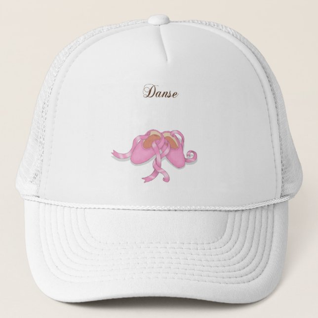 "Danse" Ballet Slippers Truckerkappe (Vorderseite)
