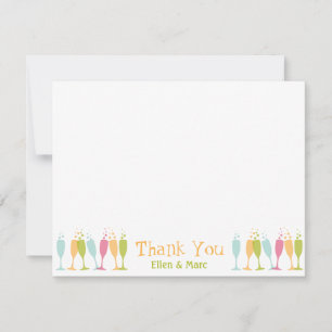 Danse champagne verres couleur bulle merci