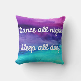 Danse Coussin aquarelle