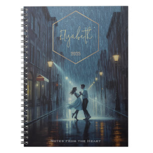 Danse dans la pluie - Carnet & planificateur