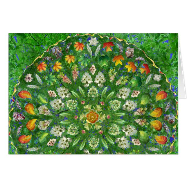 Danse de forêt (moitié) (Devant horizontal)