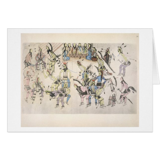 Danse d'herbe (encre sur le papier) (Devant horizontal)