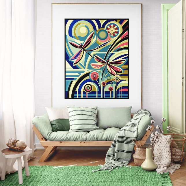 Danse Dragonfly : Un vol Art Déco (Créateur téléchargé)