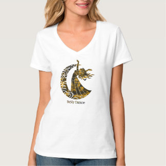 Danse du ventre T-shirt danse du ventre Chemise fe